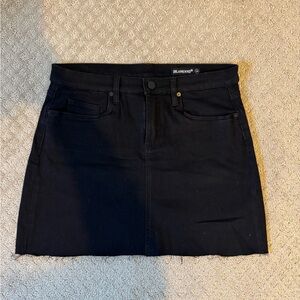 Blank NYC Midnight Black Mini Skirt